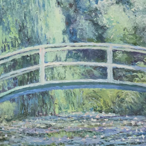 The Japanese Bridge by Dmitry Nikolaevich Kolesnikov. (William Diko) | Art Deluxe Paris