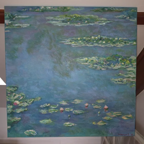 Water Lilies by Dmitry Nikolaevich Kolesnikov. (William Diko) | Art Deluxe Paris