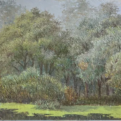 Green Shore by Dmitry Nikolaevich Kolesnikov. (William Diko) | Art Deluxe Paris