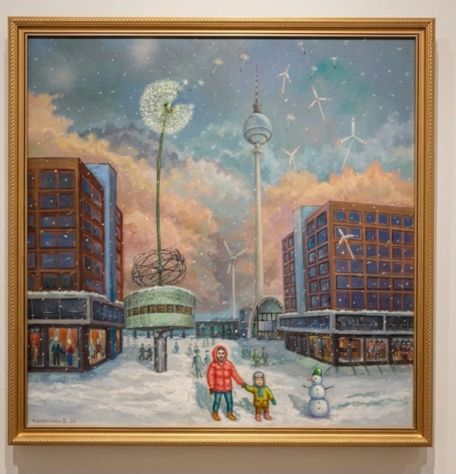 Le grand pissenlit de l'économie allemande by Dmitry Nikolaevich Kolesnikov. (William Diko) | Art Deluxe Paris