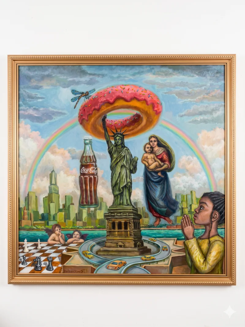 Big donut over New York