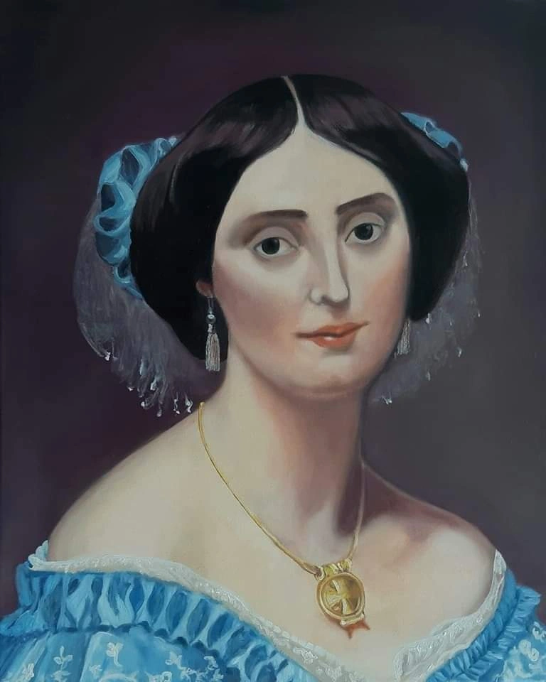 Reproduction Princesse Albert de Broglie by Jean-Auguste-Dominique Ingres