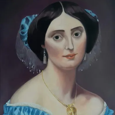 Reproduction Princesse Albert de Broglie by Jean-Auguste-Dominique Ingres