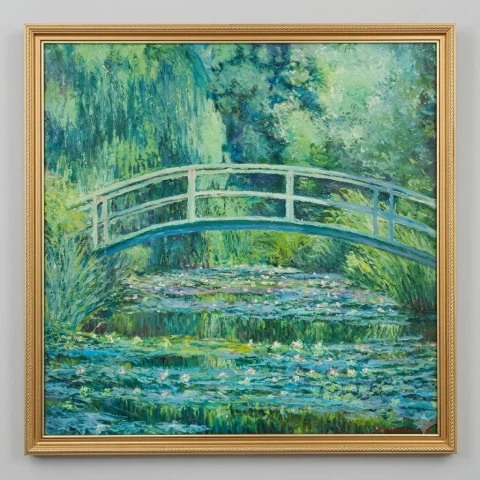 The Japanese Bridge by Dmitry Nikolaevich Kolesnikov. (William Diko) | Art Deluxe Paris