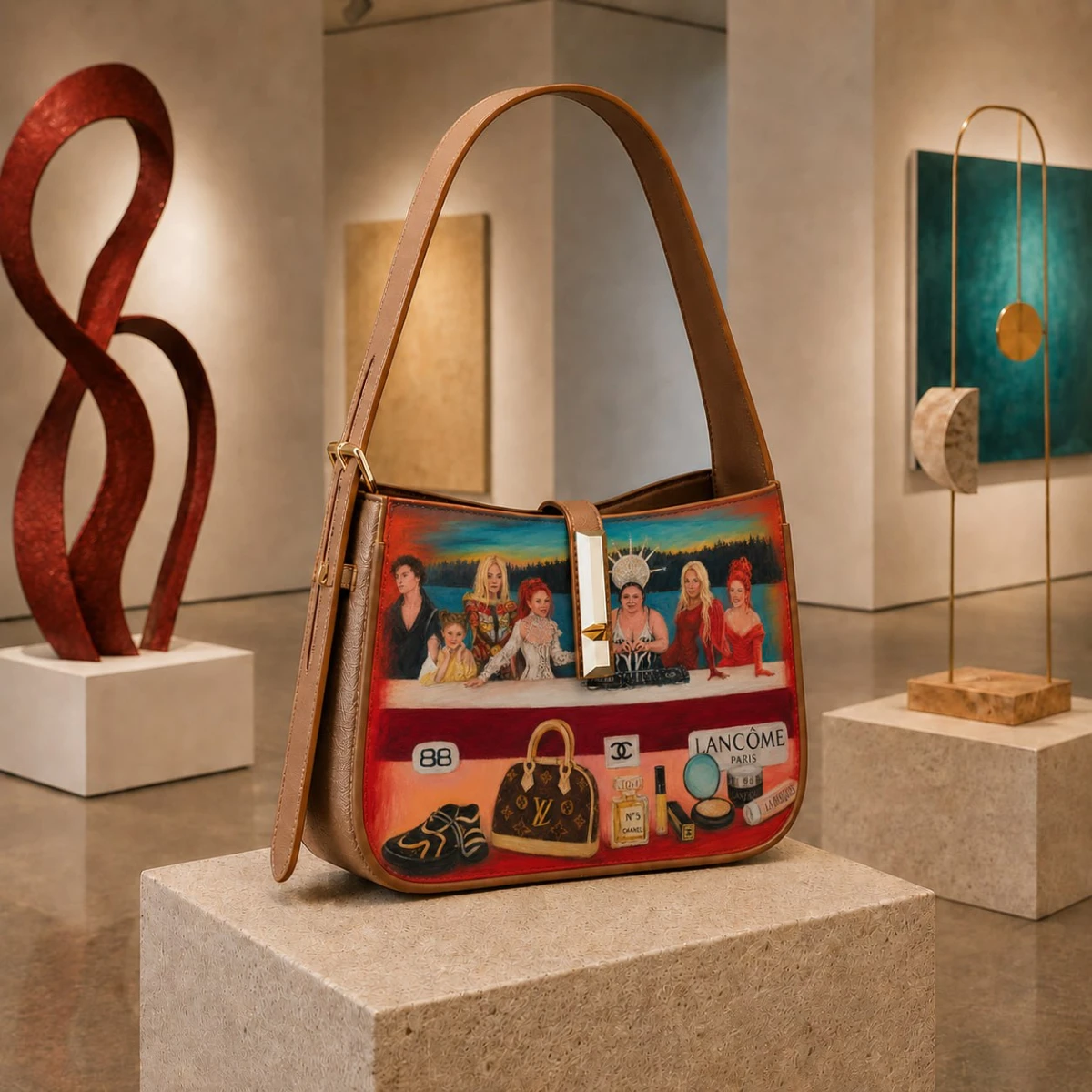 Womens Bag "Fashion from Paris" (PU Leather)